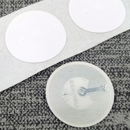 [NTAG25M-HK] RFID NFC標籤貼紙13.56MHz ISO14443A NTAG標籤標籤25mm