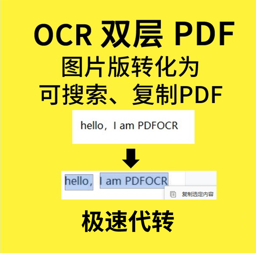 [ocr-HK] 人工ocr掃描版pdf轉換雙層pdf複製搜索檢索中日文俄法德韓語投標