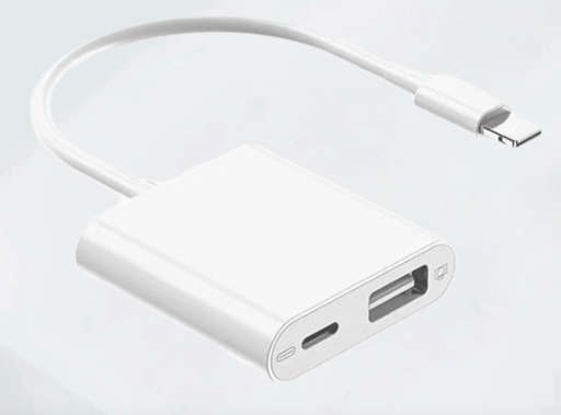 [OTG2USB1-HK] IC-3959 蘋果OTG轉接頭+充電二合一 lightning轉USB 手機/平板通用 USB3.0 支援ios13