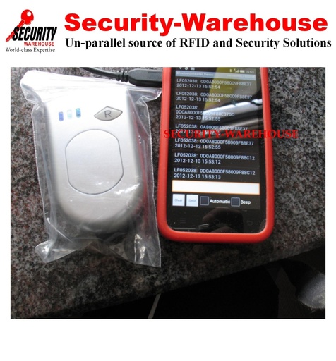 [reader03-TW-HK] RFID 13.56MHz藍牙讀卡機android手機APP應用開發報#全球出貨送卡