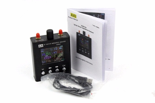 [RFANALYZER-HK] 2018新的英語Verison N2061SA UV RFID矢量阻抗天線分析儀1.1MHz-1.3GHz（升級V v