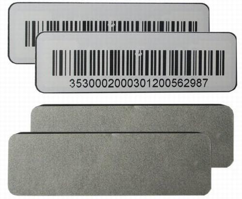 [RFIDFoamTag-HK] 帶條形碼標籤的RFID UHF抗金屬泡沫