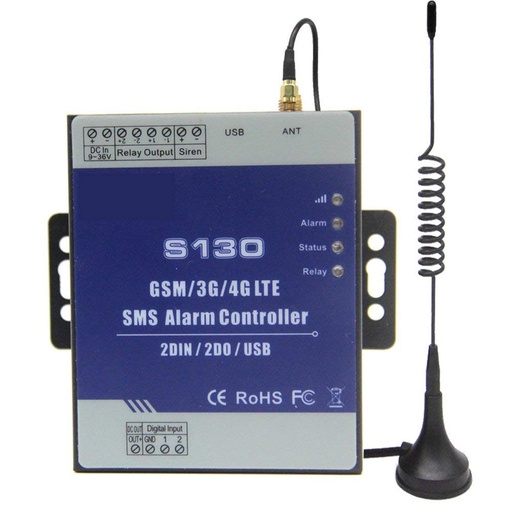 [S1303-HK] SMS監視器警報和遙控器3G模塊RTU用於液體監控路燈開關控制S130