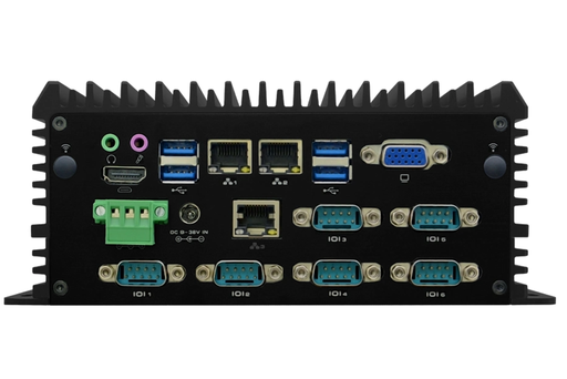 [SENKE101118570016-HK] WiFi/4G模塊可選RS232 RS485鋁合金桌面/嵌入式12V無風扇工業迷你計算機
