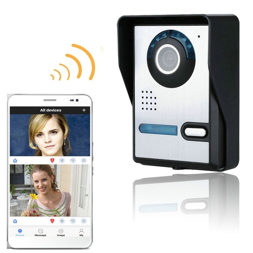 [SYWIFI011-HK] Mountaine Wireless WiFi視頻門電話清除夜視防水室外攝像頭與Rain Co