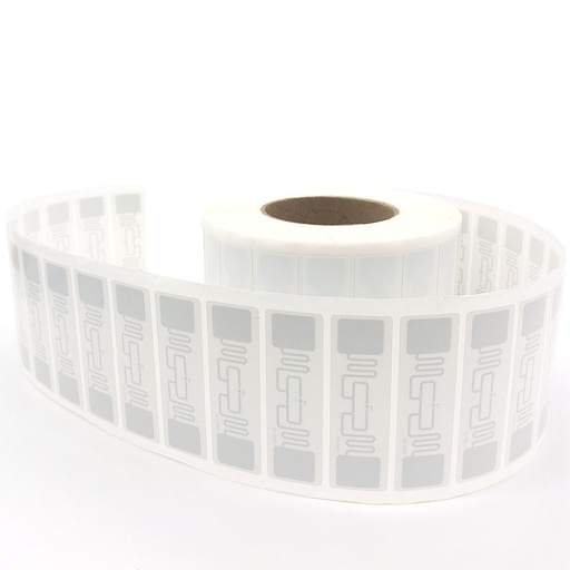 [UHFLABELH3-HK] 500pcs UHF RFID標籤AZ 9662 H3芯片ISO 18000-6C 915MHz被動RFID UHF貼紙標籤尺寸：73*23mm