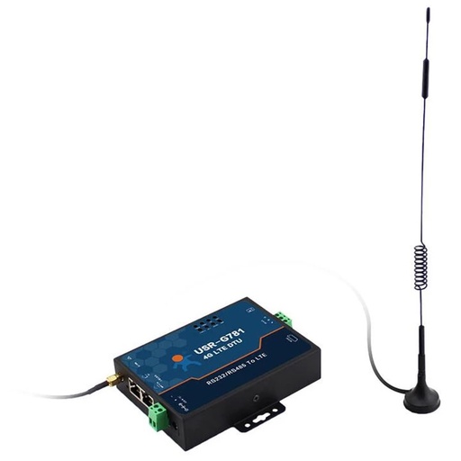 [USR-G781-HK] 工業4G LTE調製解調器USR-G781串行端口RS232 RS485到以太網服務器轉換器IoT設備