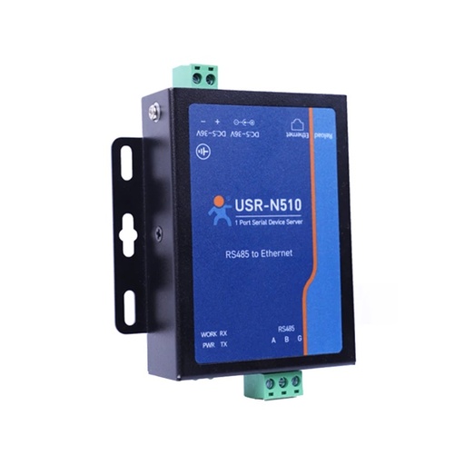 [USR-N510-HK] 串行端口RS485到以太網轉換器服務器USR-N510 IoT設備支持Modbus RTU到TCP