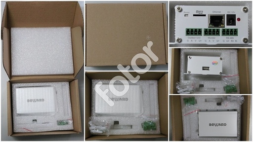 [WCAM101119340345-HK] sip 4電線模擬視頻門手機到IP轉換器盒