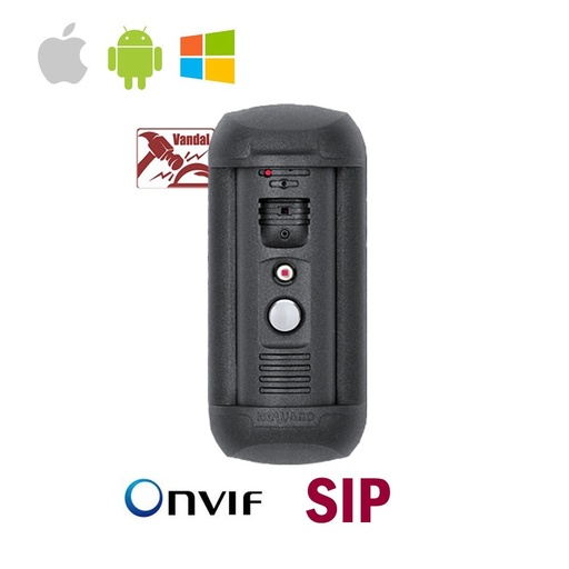 [WCAM101119340366-HK] 真實的2向音頻完整雙工網絡系統Onvif sip voip intercom視頻電話