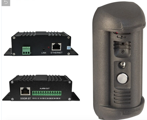 [WCAM101119340595-HK] 藍色虹膜兼容VoIP SIP IP IP視頻門手機Intercom對Intercom兩道談話和遠程門打開