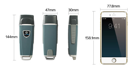 [WM5V3-HK] Rugged RFID 125 KHz Contactless Patrol Guard Tour System USB Waterproof 5V3